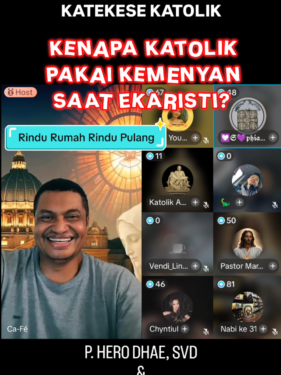 Asap kemenyan naik keatas, melambangkan doa kita yang terangkat menuju Allah🙏 Kemenyan adalah tanda kehormatan kepada Tuhan.  Dalam Ekaristi, harum kemenyan mengingatkan kita akan kekudusan surga.  #fyp #katolikindonesia #katolikku_keren #katekesekatolik #kemenyan 
