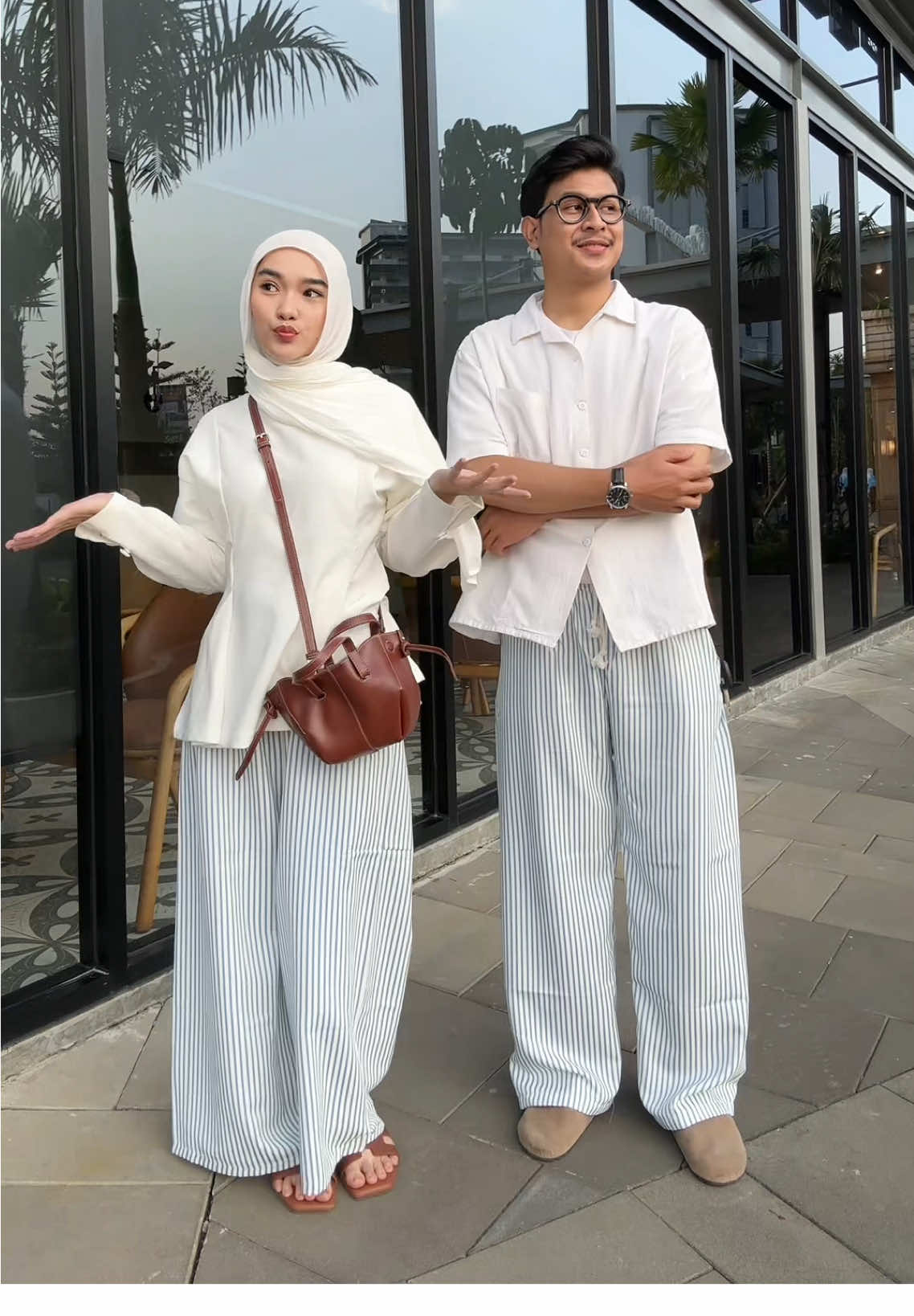 Fitcheck couple 🩵🤍 #fitcheck #fyp 