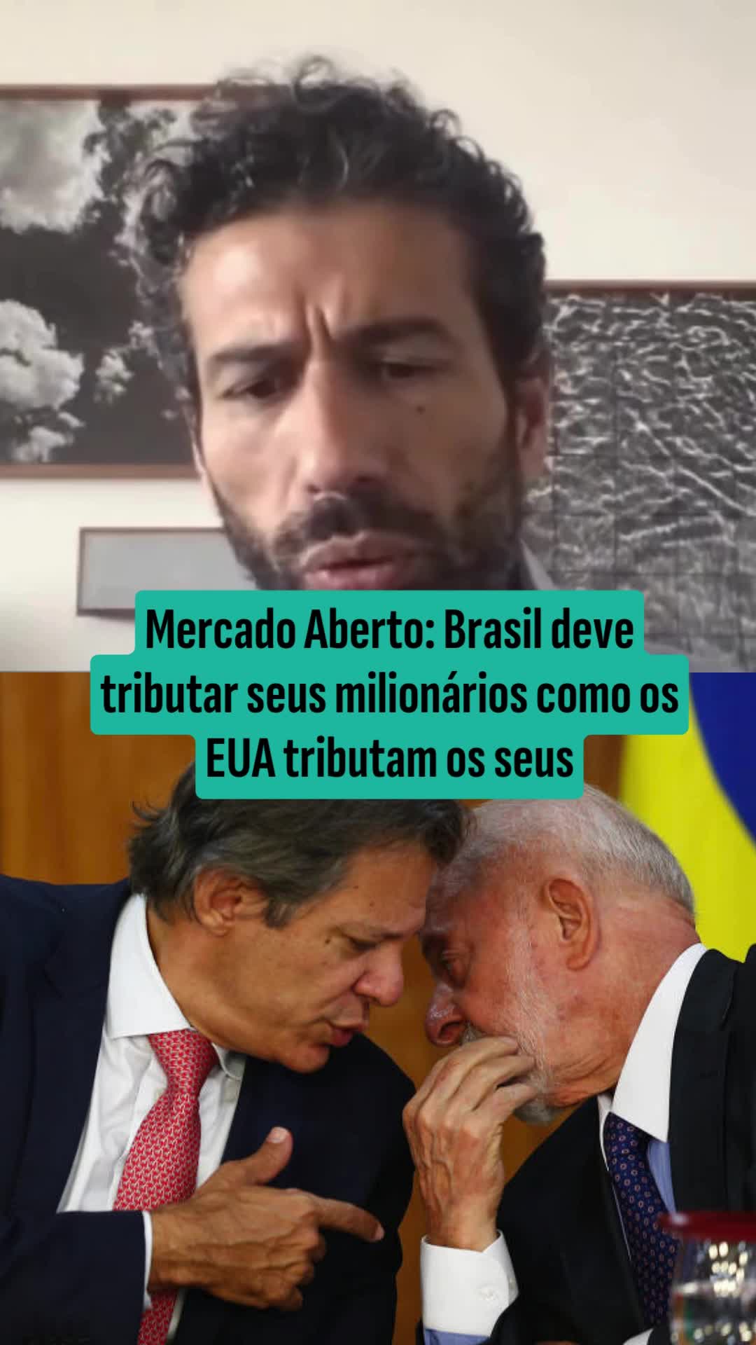 O secretário do Ministério da Fazenda, Marcos Pinto, afirmou que o Brasil deve taxar os super-ricos, assim como os EUA e outros países fazem. Ele participou do Mercado Aberto, no Canal UOL. 🗣️ 