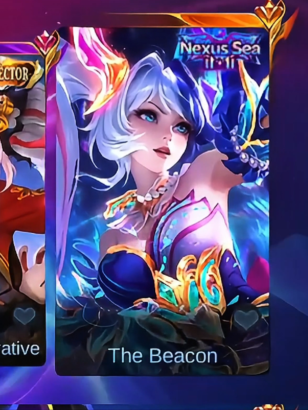 LAYLA DAN THAMUZ NEXUS SEA 11.11 Skin Portrait Animation, bagaimana menurut kalian ? #mlbb #mobilelegends #laylanexussea #thamuznexussea #nexussea 