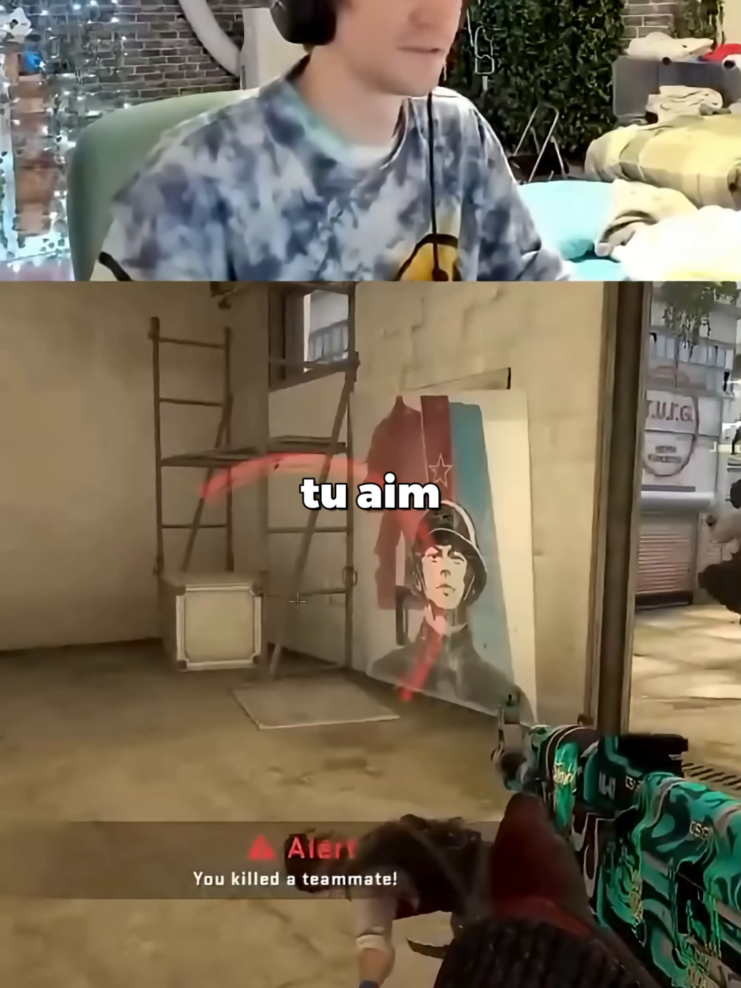 Quieres un MEJOR AIM? Deja de Disparar.  | #counterstrike #ribdost