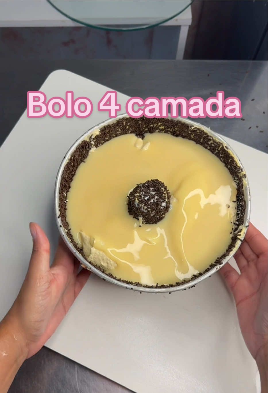 Bolo de 4 Camadas #bolode4camadas 
