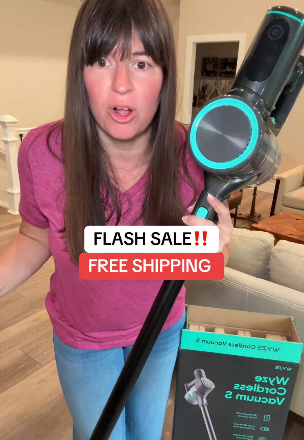@Wyze The Wyze Cordless Vacuum is designed for effortless cleaning with powerful suction and cordless convenience. Lightweight, versatile, and easy to maneuver, it tackles messes anywhere in your home—quickly and efficiently. Trusted by homeowners everywhere, it makes keeping your space spotless simple and stress-free. Grab this deal before it’s gone! Tik Tok deal Tik Tok flash sale.    Disclaimer: Final price, shipping costs, coupons, and discounts may vary and are subject to change at any time. Offers shown in this video may not reflect the most current pricing. Always refer to the official TikTok Shop product listing for accurate and up-to-date information before purchasing. Video posted on 9/5/25 #wyze #wyzevacuum #vacuum #tiktokshopcreatorpicks 