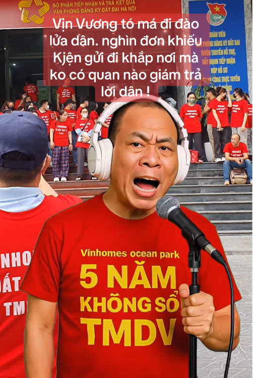 Vịn Vương tó má đi đào lửa dân. nghìn đơn khiếu Kjện gửi đi khắp nơi mà ko có quan nào giám trả lời dân ! #vinhomes #vingroup #vinfast #vin #vinhomesoceanpark 