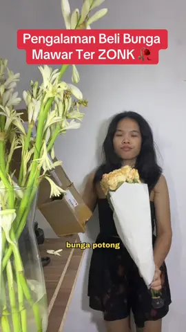 Pengalaman beli bunga mawar potong online 
