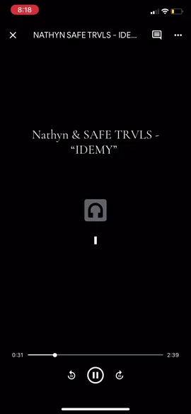 Nathyn & SAFE TRVLS - “IDEMY”  #fyp #popmusic #sadsong #billieeilish #theweeknd 