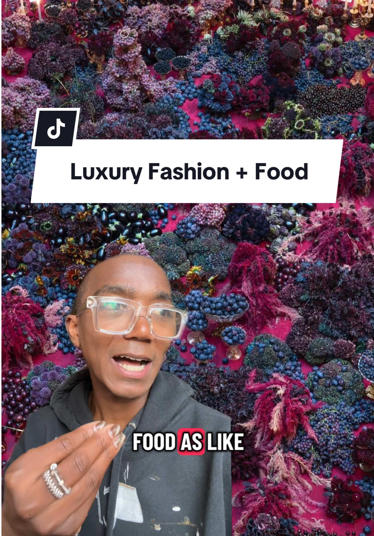 There is so much here , and TBH Inspo for a dinner in the future. #marieantoinette #foodtiktok #fashionindustry 