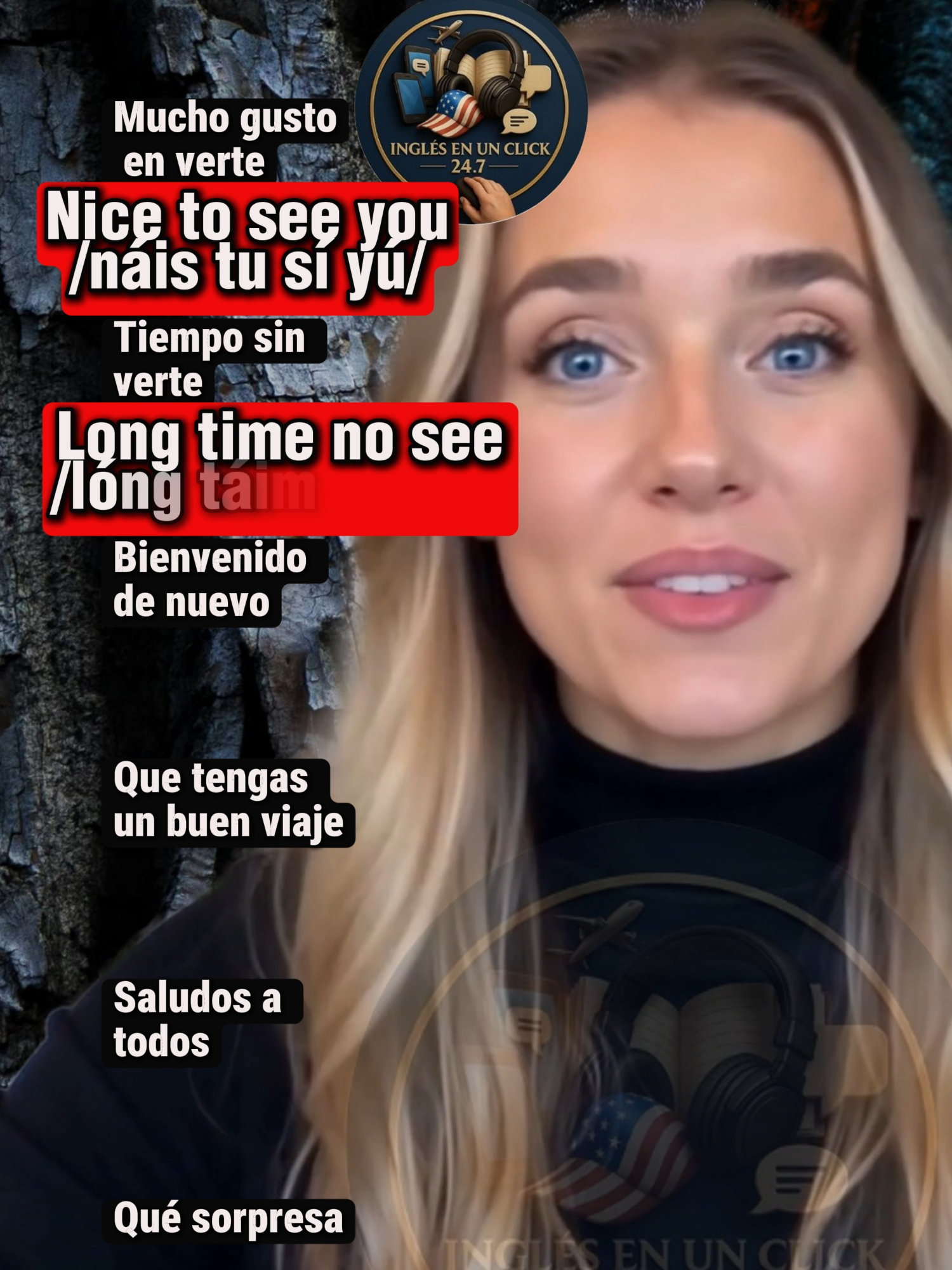 👉 Frases básicas en inglés para saludar 👋 | Aprende inglés fácil con Inglés en un click 24.7  #AprenderInglés #FrasesEnInglés #InglésFácil #InglésParaPrincipiantes #InglésEnUnClick247