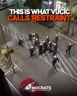 After President Vucic's letter of 21 August to Ursula von der Leyen - revealed yesterday - accusing students and protesters of violence and speaking of 