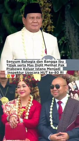 #perjuangan nya luar biasa, pengorbanan nya juga luar biasa, sehat selalu ya pak, Bu 🤲🤲🥰🥰, perbanyak minum air kelapa muda pak tiap pagi dan sore , biar sehat 🤲🤲 #DARI PAK PRABOWO KITA BELAJAR KALO CINTA DIA KE SEORANG AJA BISA AWET DAN BERTAHAN, APALAGI CINTA KEPADA NEGARANYA🥺 sehat sehat ya pak, BAPAK PASTI BISA🥰🥰🤲🤲