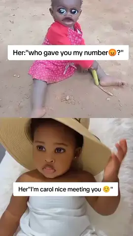 how ladies react when new number text😂😂