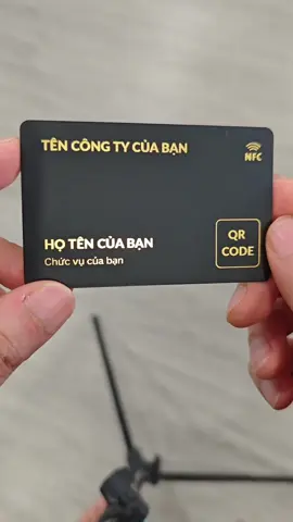 Danh thiếp điện tử NFC Pro ID - đẳng cấp kết nối doanh nhân. #proid #danhthiepdientu 