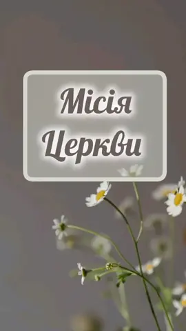 Місія церкви #рек #місія #церква 