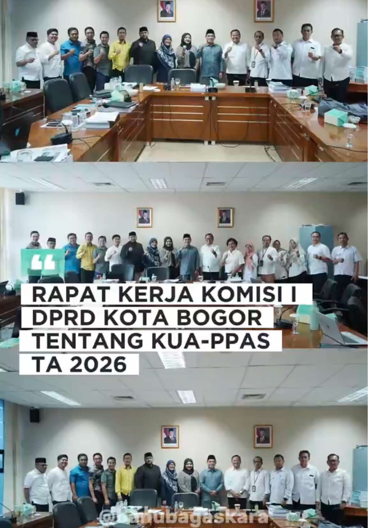Rapat Kerja Komisi 1 DPRD Kota Bogor tentang KUA PPAS TA 2026 #blb #bangkitlebihbaik #banulesmanabagaskara #bogorlebihbaik #dprdkotabogor 
