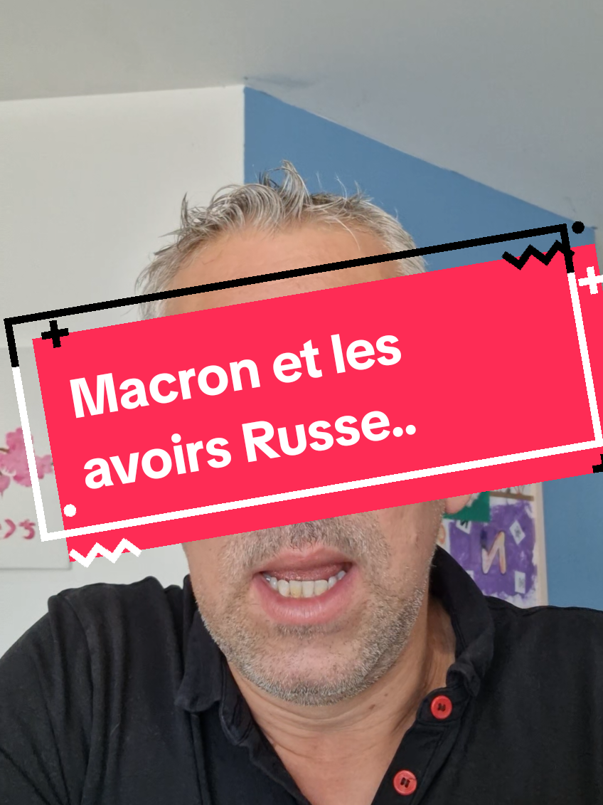 Macron aurait dilapidé une partie des avoirs Russes gelés... Tu m'étonnes qu'il veut la guerre...