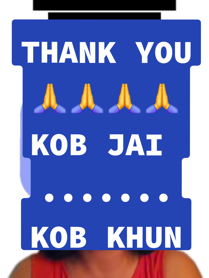 Thank you  : Kob Jai (only friends or Younger person) #thailanguage #learnthailanguage #teyathaitok #speakthai #talkthaiwithteya 