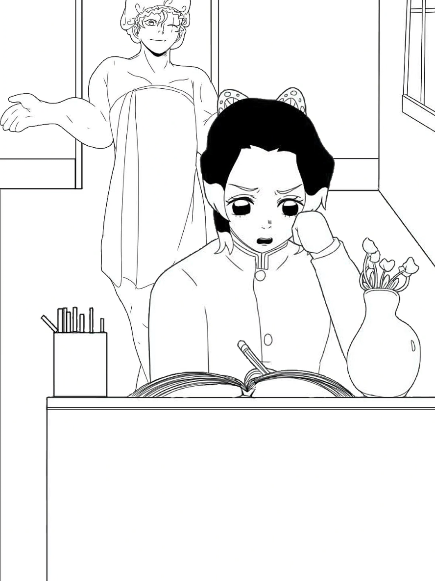 Bothering Shinobu PT. 1 @Caitpatmosh for the audio! #fyp #demonslayer #anime #animatic #animation 