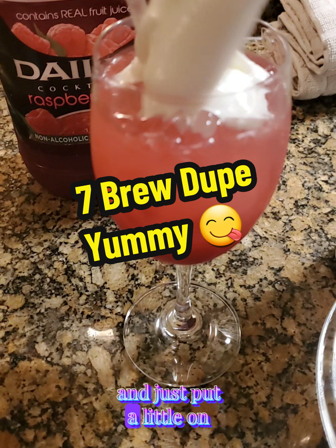 What's your favorite homage 7 Brew? Tag me I need to know! #fyp #drinktok #viral #7brew #drinkrecipe 