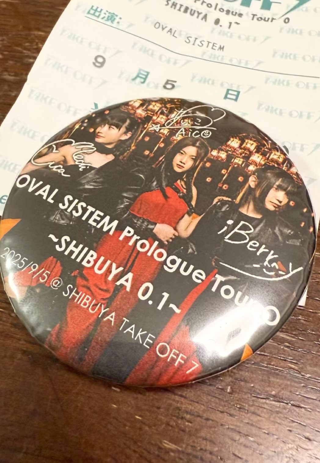 【OVAL SISTEM】Prologue Tour Ｏ【渋谷】#ovalsistem #住田愛子 #mochiluca #望月琉叶 #iberry 