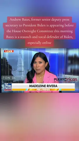 @Fox News Andrew Bates, former senior deputy press secretary to President Biden is appearing before the House Oversight Committee this morning Bates is a staunch and vocal defender of Biden, especially online #fyp #News #Biden #especially #HouseOversightCommittee