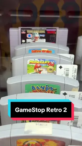 Taking a look at the GameStop retro in Middletown Ohio 