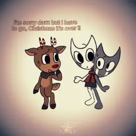 HEHEHEHE I THINK THIS IS MY ORIGINAL IDEA IF NOT THEN OKI DOKI 🫦✨✨✨✨ #dandysworld #christmastragedy #rudie #dazzle #rudie×dazzle 