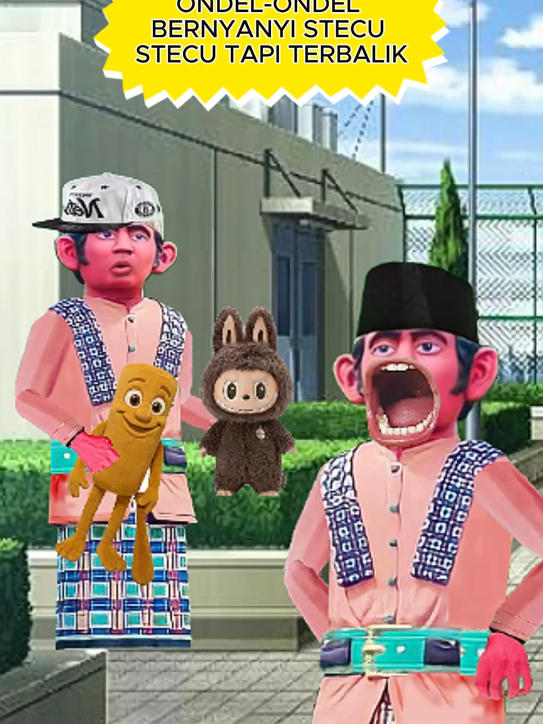 ONDEL-ONDEL BERNYANYI STECU STECU TAPI TERBALIK#nayanajwachannel #animasiondelondel #ondelondelbisangomong #ondelondelbetawi #ondelondelkemayoran