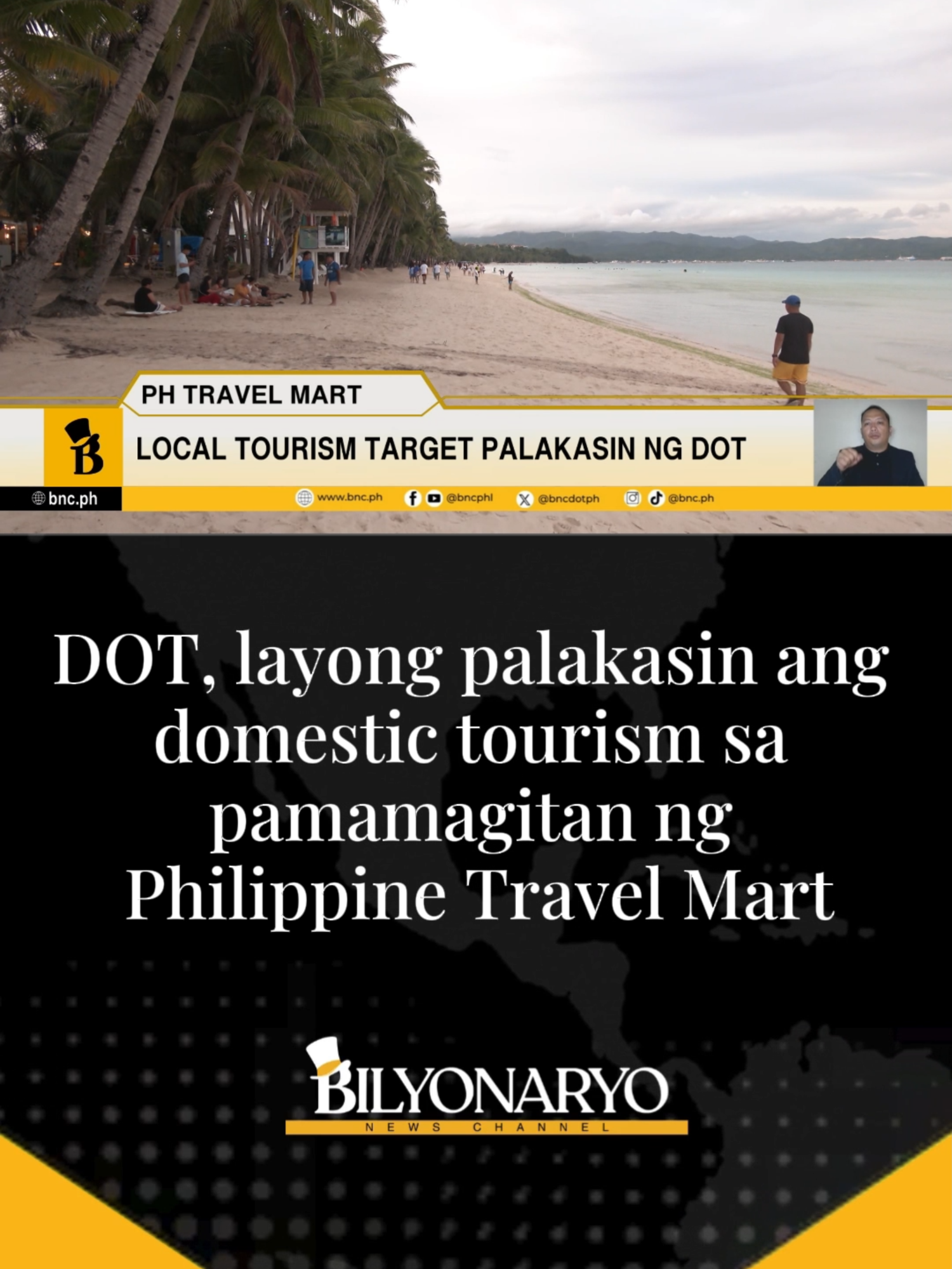 #Agenda  | Balak n’yo bang kulayan ang mga drawing na travel plans ngayong ‘Ber months’? Ang options — nasa Philippine Travel Mart! ’Yan ang Agenda report ni Paolo Barcelon. #Bermonths #PhilippineTravelMart #travel  #news #newsPH #fyp #foryoupage #tiktokph #socialmedia #Pilipinas #tiktokphilippines #phnews #bnc #bilyonaryonewschannel #bilyonaryo