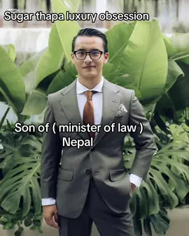 While the average nepali are struggling everyday the son of (minister of law) sugat thapa shows his luxury items such as shoes watches #corruption #nepal #corruptgovernment #stopcorruption 