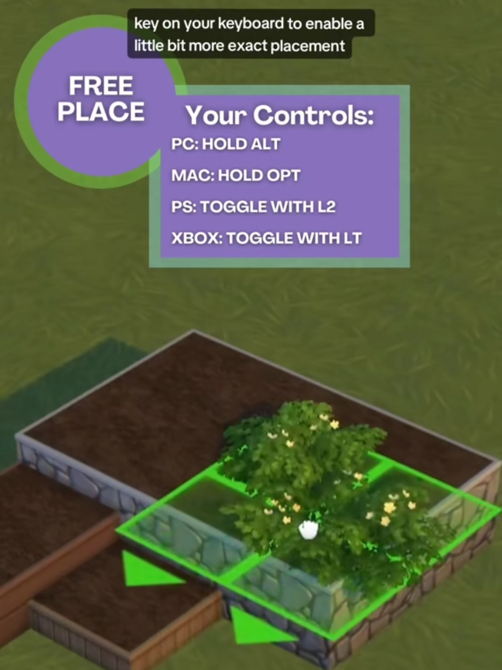 who else loves planters and raised garden beds 🙋‍♀️ #onthisday #sims4 #landscape 
