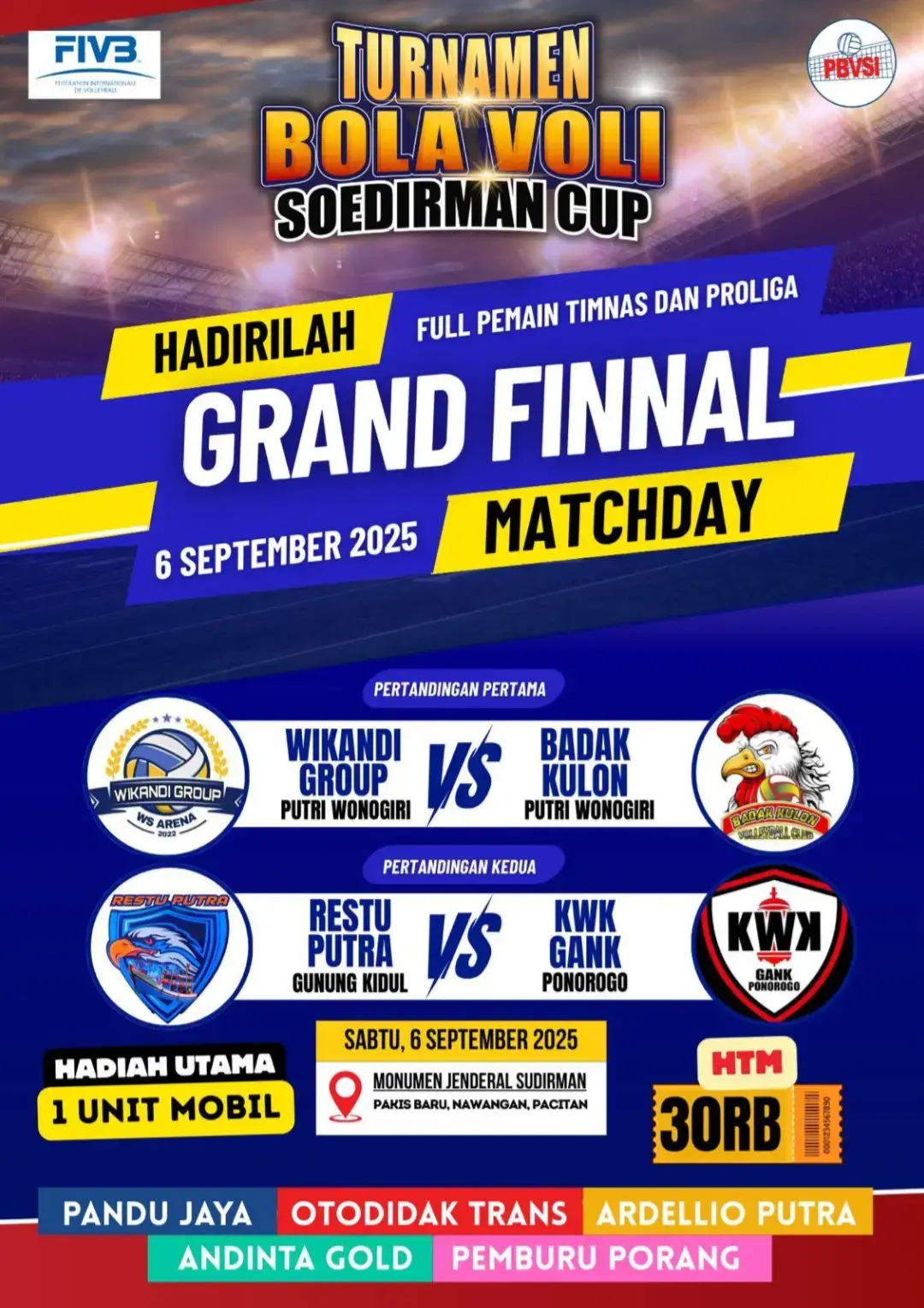 Rivan (Restu putra) Vs Dimas (Kwk) Turnamen Soederman Cup 2025 Grand final #soedermancup2025 #voliasa #pacitan24jam #nawangan 