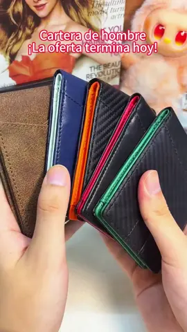 Necesitas esta cartera de blindaje RFID.#LanguageLearning #wallets #menswallet #rfidwallet #wallets 
