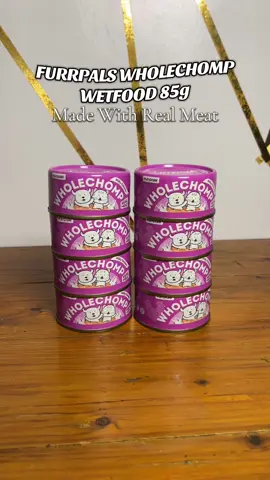 Very affordable + Healthy wet food for our furbabies Furrpals Wholechomp Cat Wetfood  #catwetfood #furrpals #furrpalsbundle #wetfood #fyppppppppppppppppppppppp 