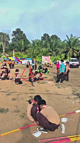 Kegiatan Pionering diacara Jamran Tengah Ilir. sorry yang gak ke video. #jambore #jamboreranting #pramuka #kemah #jamran 