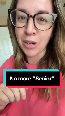 Did you know that the Boomers are phasing out the word senior? Also, I had never heard of Generation Jones. I learned so much this week. #millennial #boomer #generationjones #generations #senior 