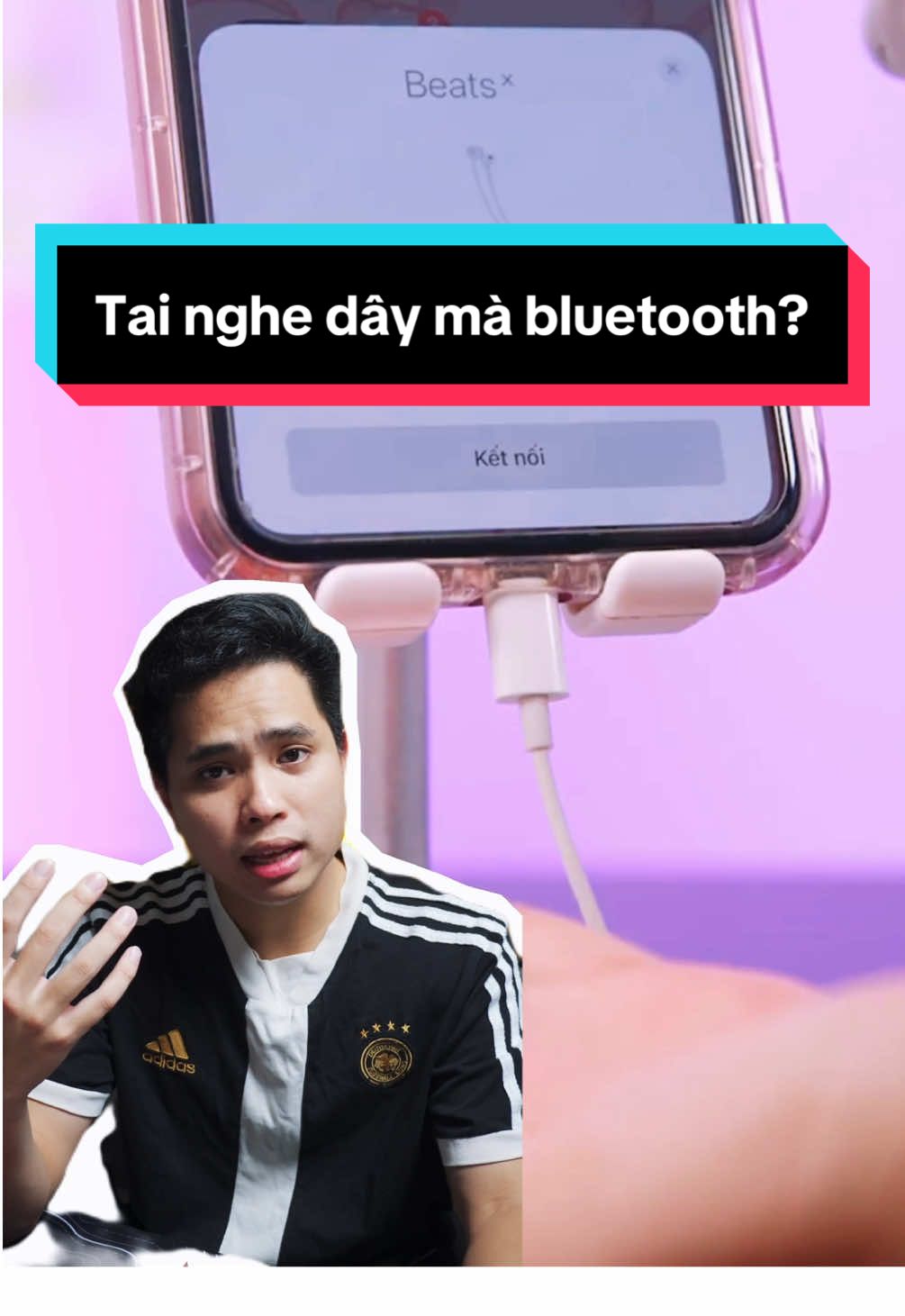 Tai nghe cắm dây nhưng lại thành bluetooth! Ảo thật đấy #pressingtime #GamingOnTikTok #taingheinear 