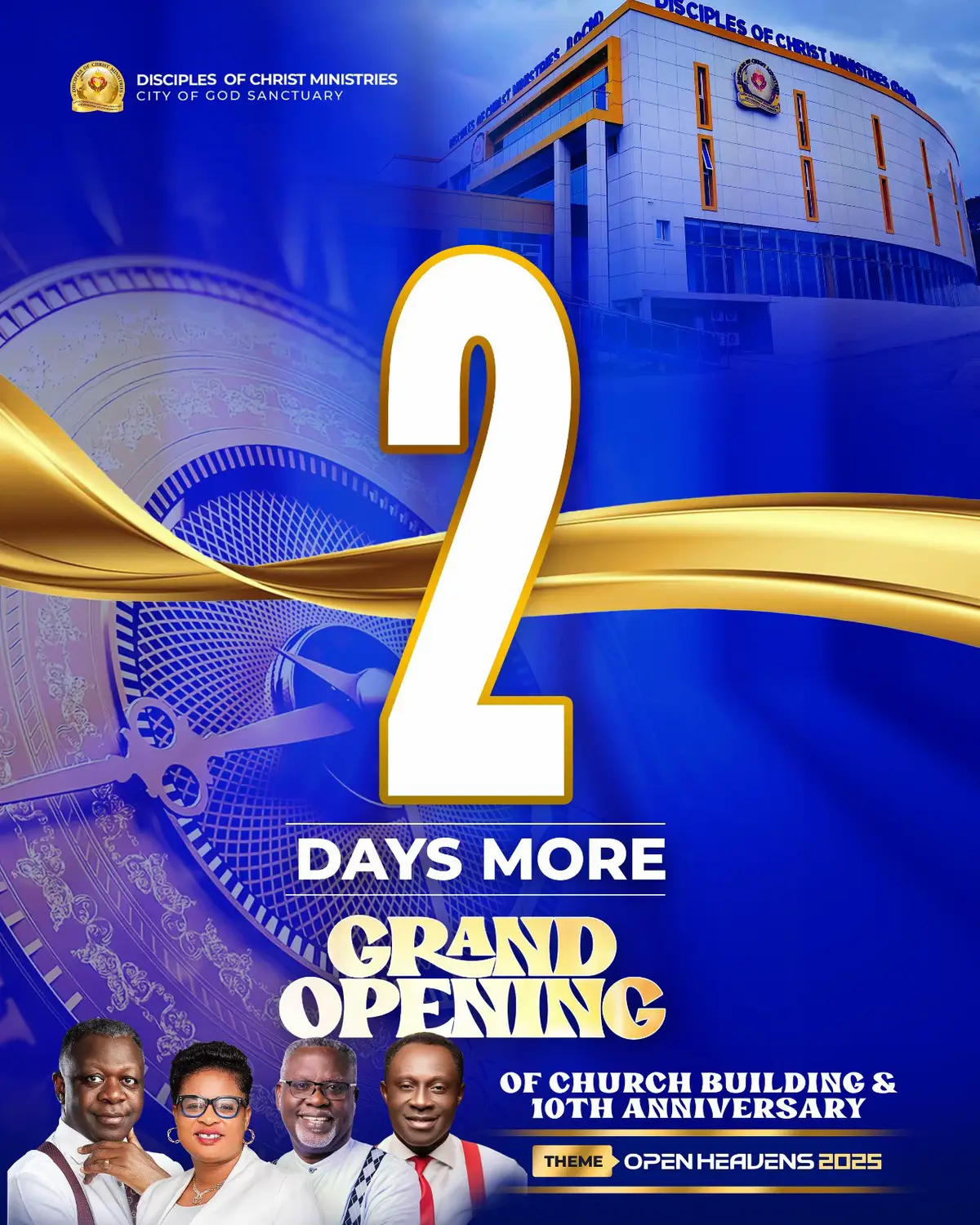 Two glorious days more guyssss  #openheaven2025_grandopening #christiantiktok #fyp #goviral #docmweija 