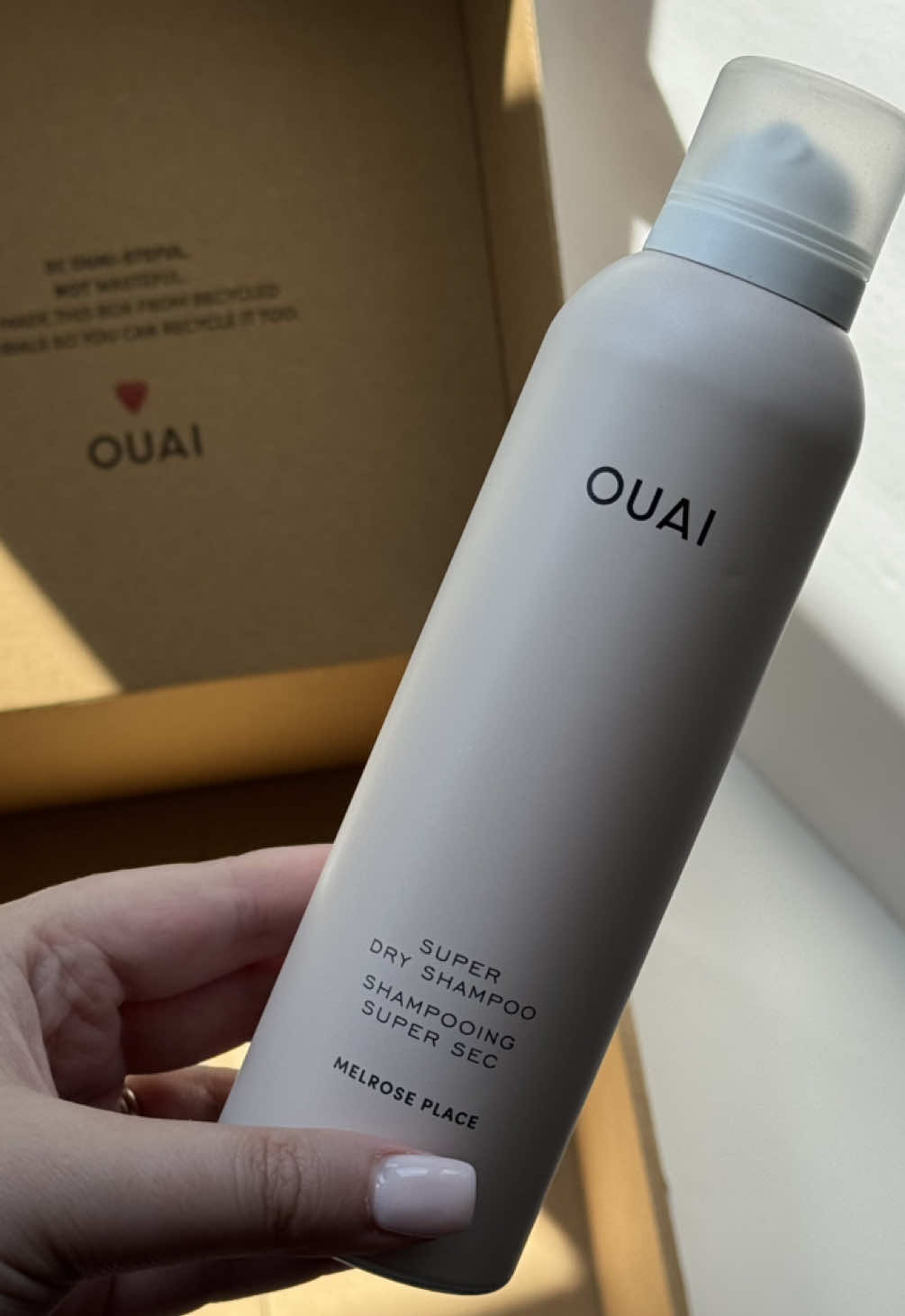 Dry shampoo, but make it perfume for your hair 🌸💫 @THE OUAI #ouai #ouaidryshampoo #sephora #fyp #dryshampoo @sephora 