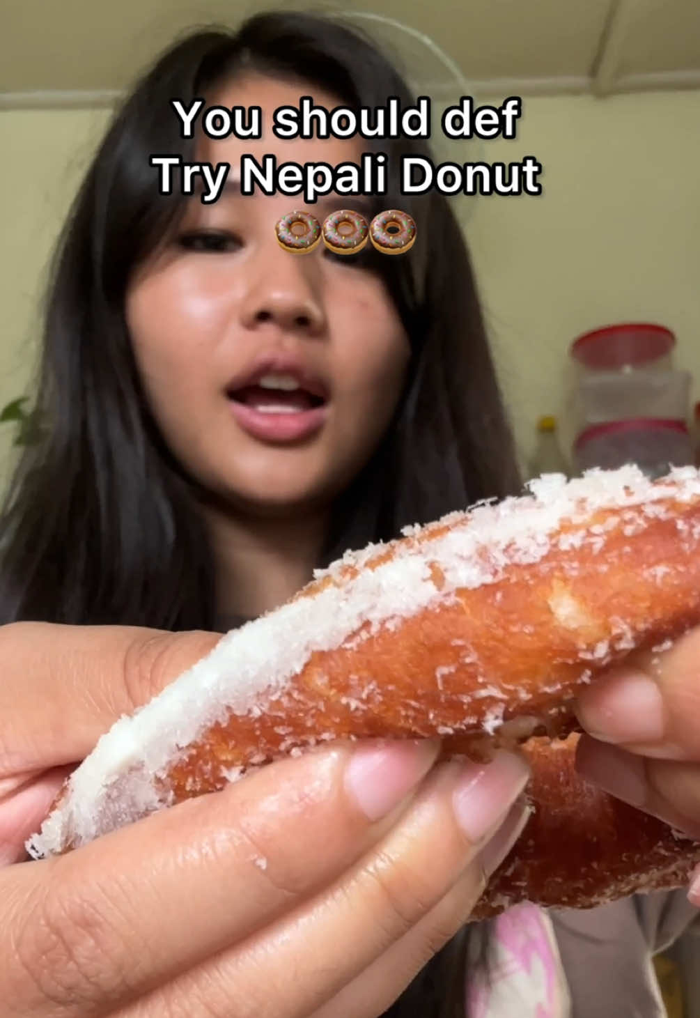Love you Dunut or Do not❌ #nepal #food #asia #nepalifood 