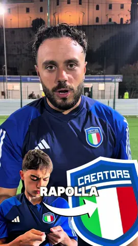 🇮🇹 🤝 @Nazionale Creators  UI UI GO‼️ 📍Ci vediamo Domenica 7 alle ore 17:00 a Roma per la Supercoppa Creators💪🏽⚽️ #MicheleRapolla #NazionaleCreators #SupercoppaCreators @youtuberleague @FiusGamer @ShaleBoom @Mirkof93 