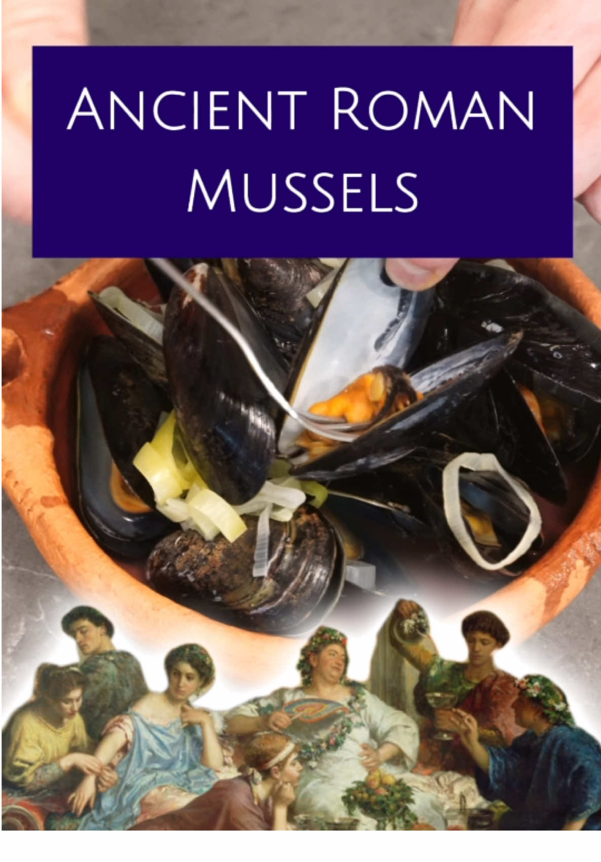 How the Ancient Romans cooked mussels. 