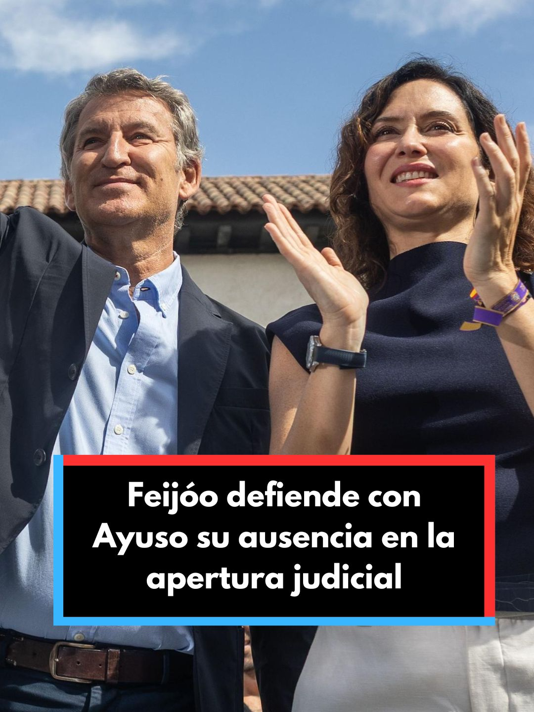 El líder del PP, Alberto Núñez Feijóo, ha defendido en una cita del PP de Madrid y junto a la presidenta regional, Isabel Díaz Ayuso, su ausencia al acto solemne de apertura del año judicial, presidido por el rey. Un acto que, a su juicio, el presidente del Gobierno ha convertido en un 