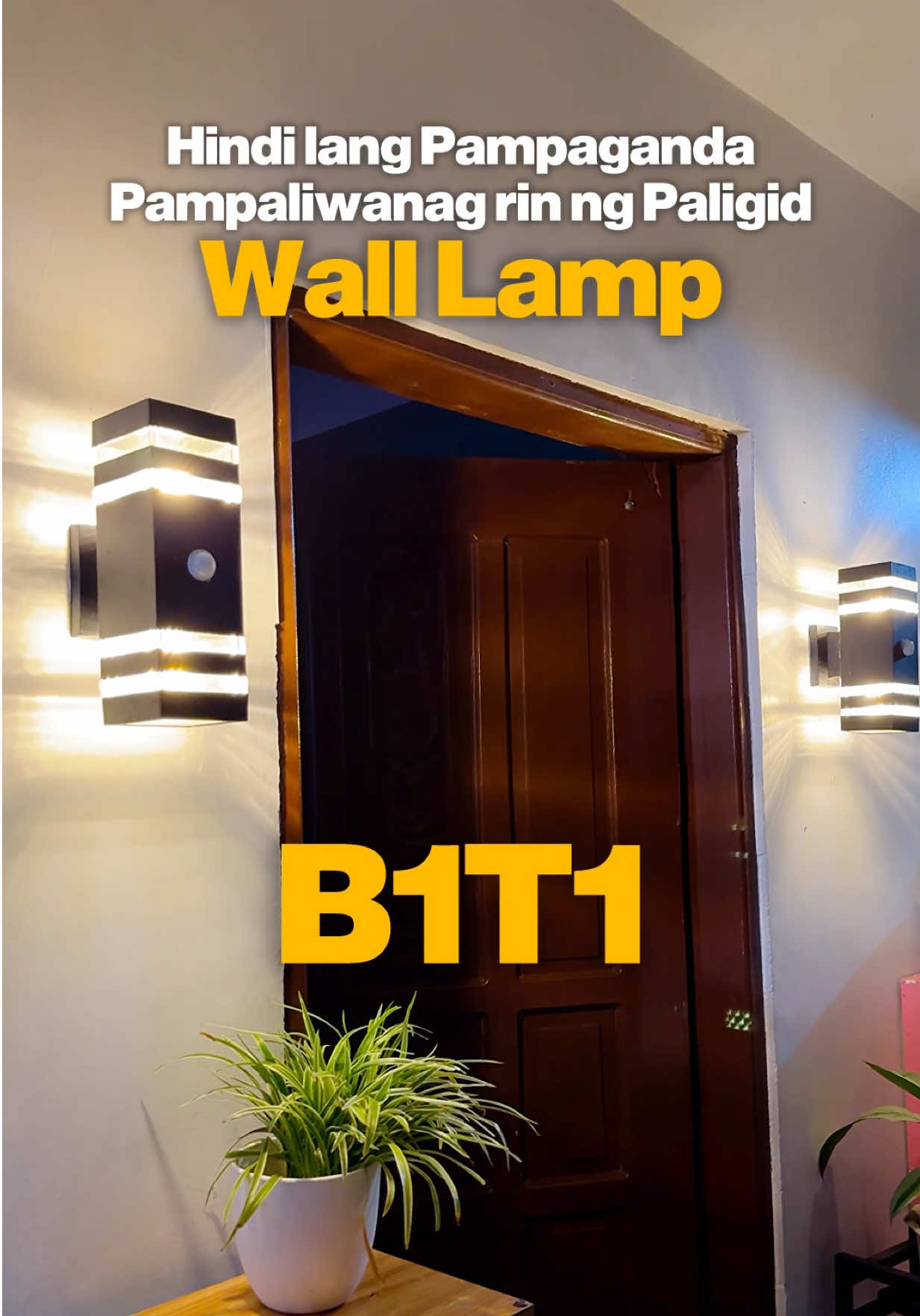 Bagsak Presyo at B1T1 na ito ng LED WALL LAMP gaganda ang Bahay mo nito😍 #WallLamp #WallLedLight #WallLights #LightsinWall #ledwalllight