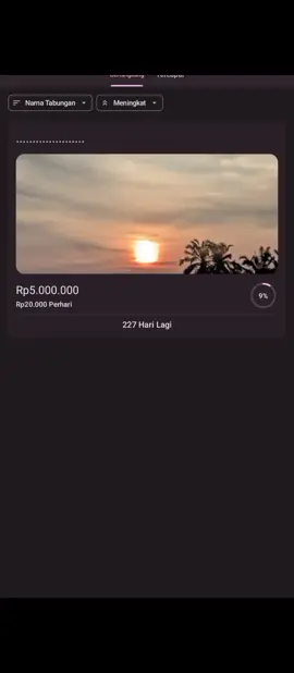 day6 nabung 5juta +20.000 aja dulu