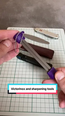 Victorinox Alox and sharpening tools for EDC 🧰 #victorinox #everydaycarry #sharpening 