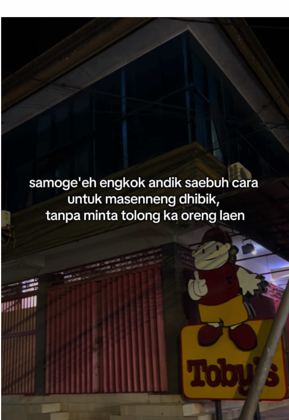 Mayuh pa cakang a do’a kawan #fyp #foryou #katakatamadura #madura #madurasad 
