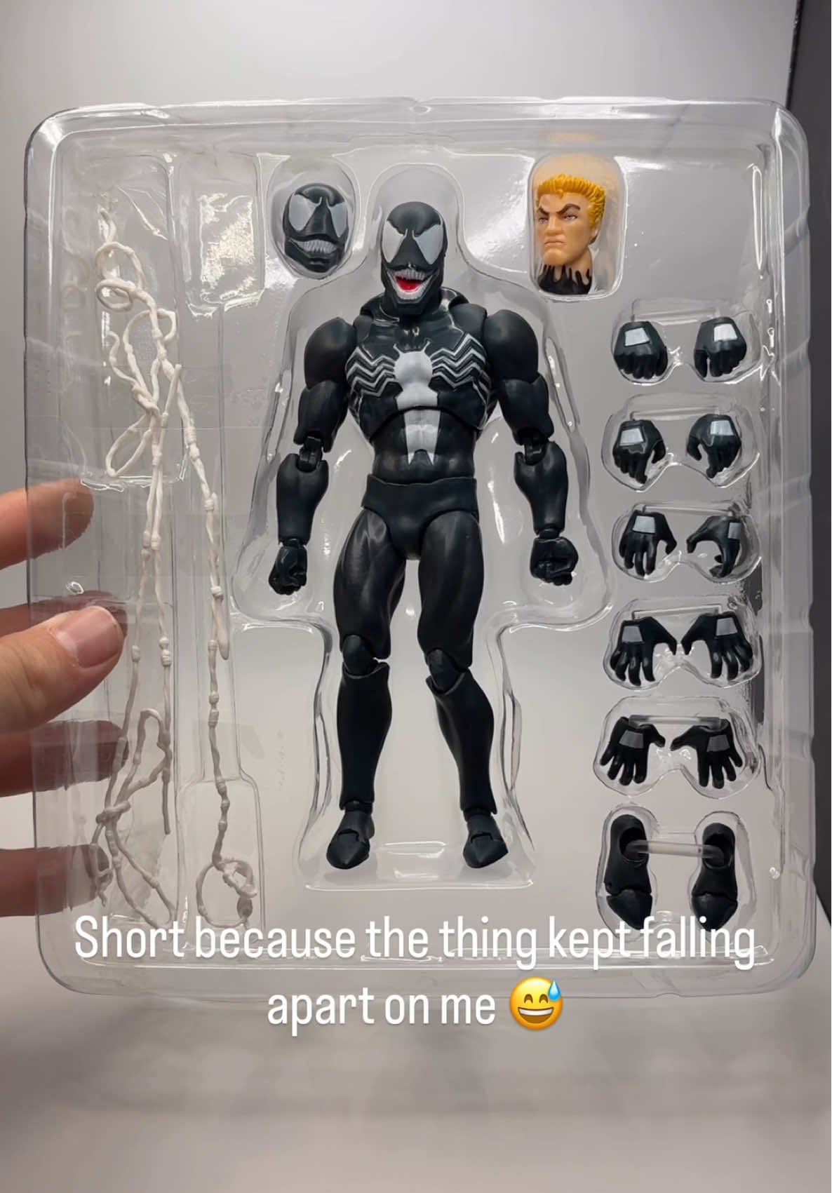 Quick video for the KO venom fig I grabbed from AliExpress for $25 #figtok #toyphotography #actionfigures #aliexpress #cttoys 