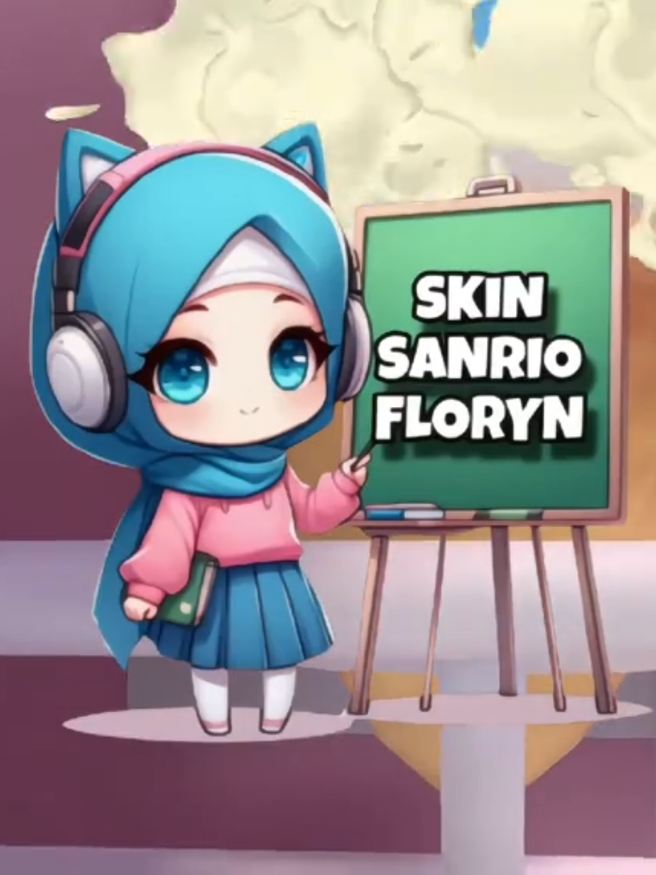 SKIN SANRIO FLORYN. WDP? @sipshopcoid in ajah! #newskinmlbb #newupdatemlb 