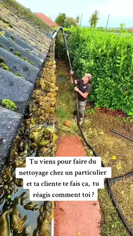 Quand tu fais du nettoyage chez les client des fois tu tombes sur des clientes....#nettoyage 