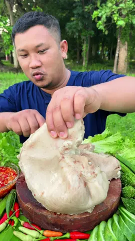กระเพาะหมูนึ่งจิ้มซีฟู้ดอร่อย#จ่าบอลjaaball #mukbang #นึ่งกระเพาะหมู#อร่อยบอกต่อ 